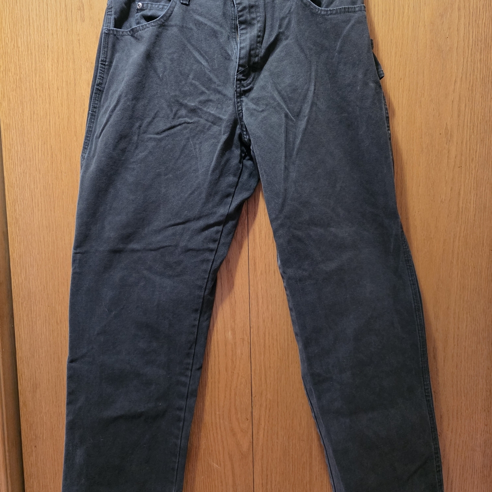 Dickies Men's Black Cargo Work Carpenter Pants - Picture 2 of 6